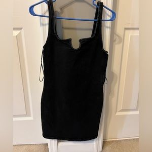 Zara mini denim dress